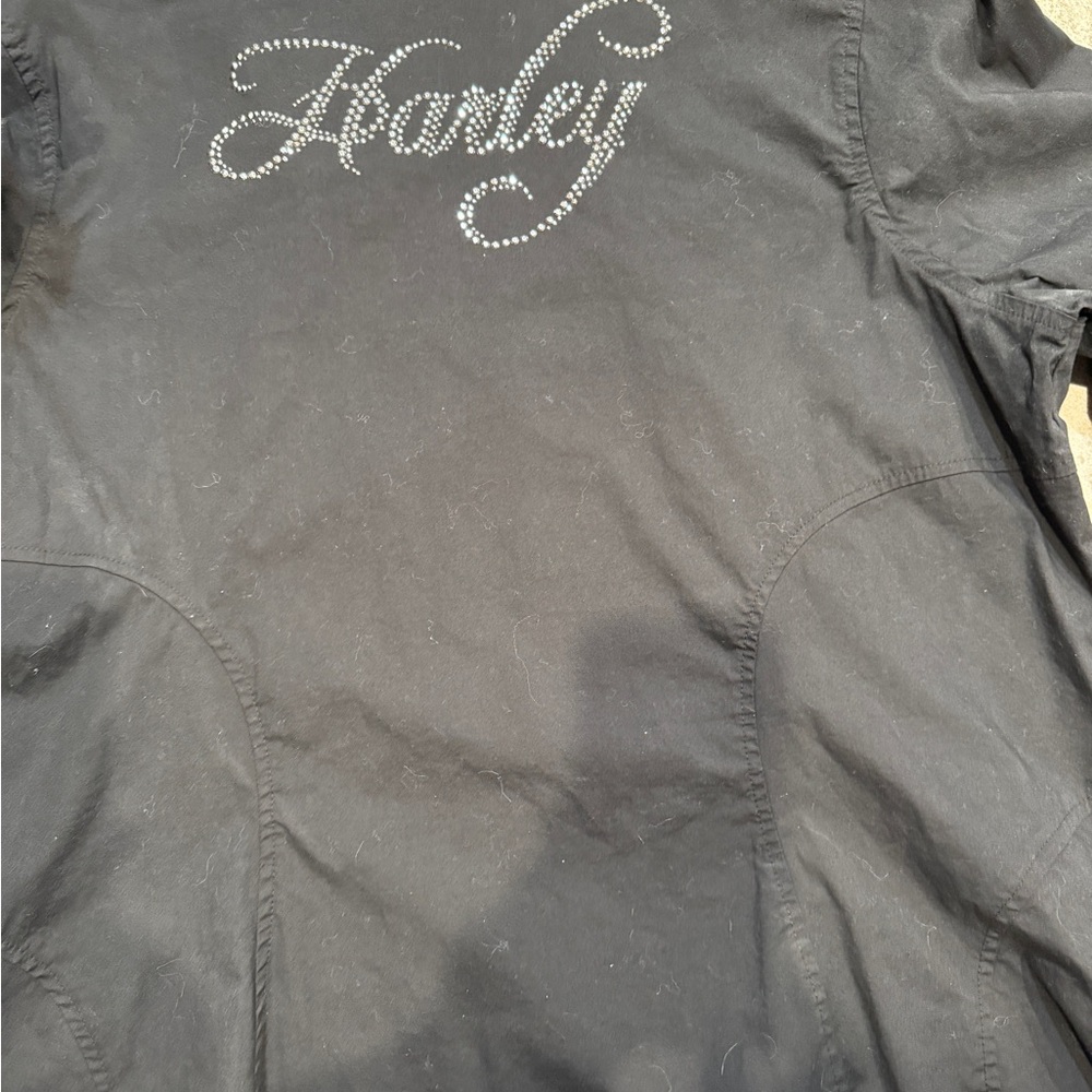Black Zip-Up shirt